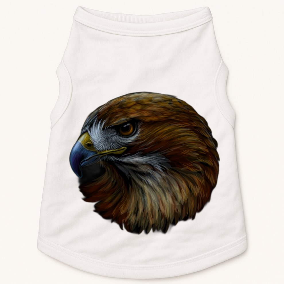 Realistic Eagle Close Up Doggie Tank