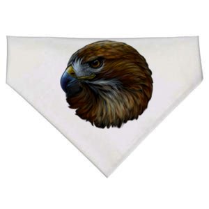 Realistic Eagle Close Up USA-Made Doggie Bandana