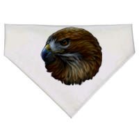 Realistic Eagle Close Up USA-Made Doggie Bandana