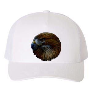 Realistic Eagle Close Up Yupoong Adult 5-Panel Trucker Hat