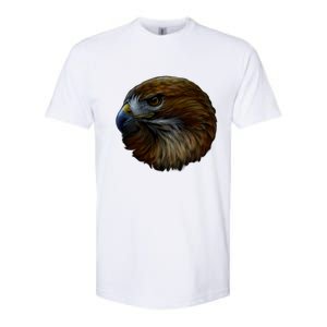 Realistic Eagle Close Up Softstyle CVC T-Shirt