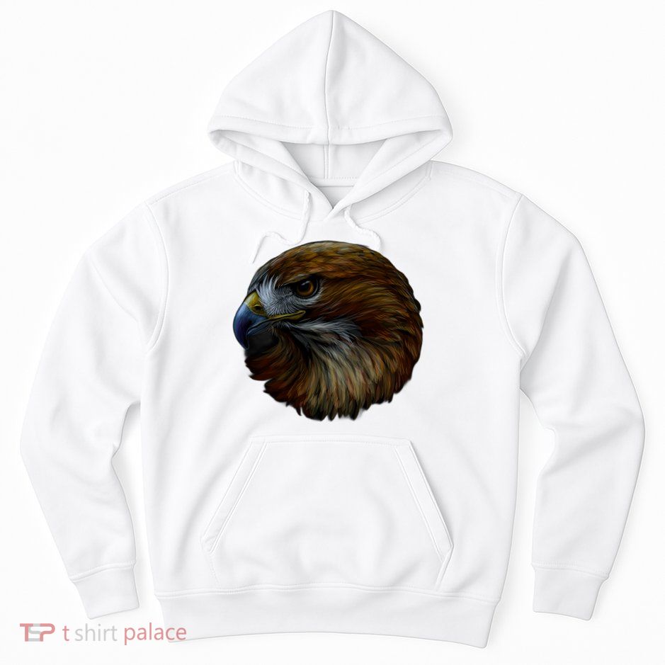 Realistic Eagle Close Up Hoodie