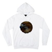 Realistic Eagle Close Up Hoodie