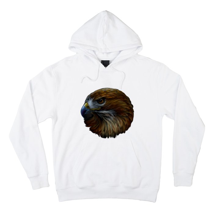 Realistic Eagle Close Up Hoodie