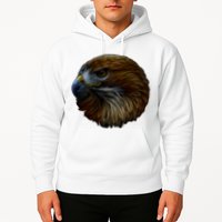 Realistic Eagle Close Up Hoodie