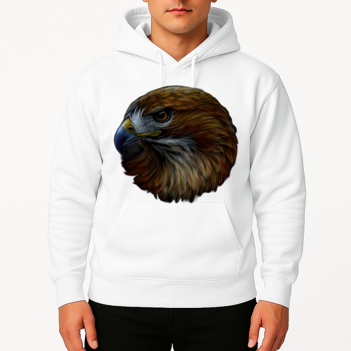 Realistic Eagle Close Up Hoodie