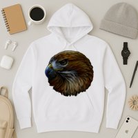 Realistic Eagle Close Up Hoodie