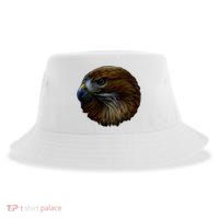 Realistic Eagle Close Up Sustainable Bucket Hat
