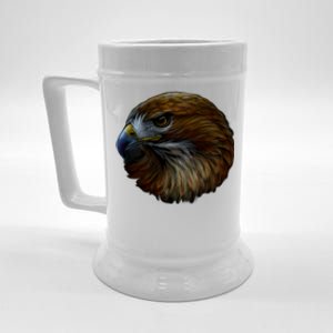 Realistic Eagle Close Up Beer Stein