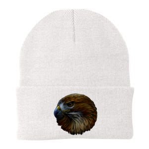 Realistic Eagle Close Up Knit Cap Winter Beanie