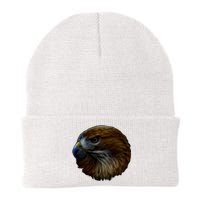 Realistic Eagle Close Up Knit Cap Winter Beanie