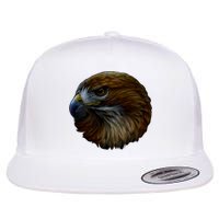 Realistic Eagle Close Up Flatbill Hat