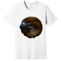 Realistic Eagle Close Up Premium T-Shirt