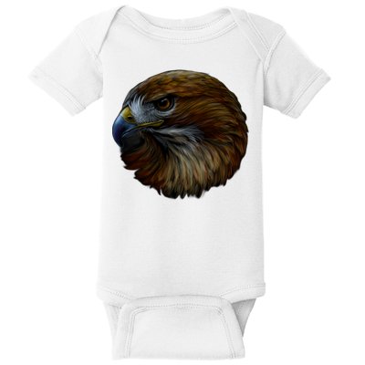 Realistic Eagle Close Up Baby Bodysuit