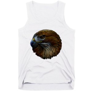 Realistic Eagle Close Up Tank Top