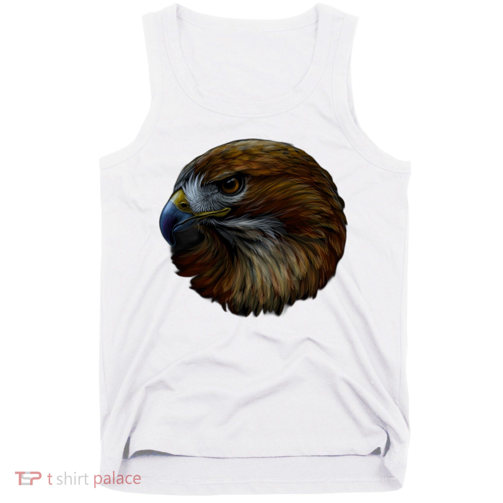 Realistic Eagle Close Up Tank Top