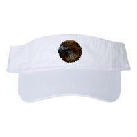 Realistic Eagle Close Up Valucap Bio-Washed Visor