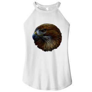 Realistic Eagle Close Up Women's Perfect Tri Rocker Tank