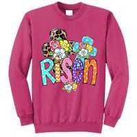 Risen Easter Cross Colorful Sweatshirt