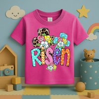 Risen Easter Cross Colorful Toddler T-Shirt