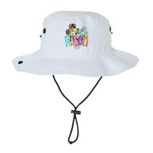 Risen Easter Cross Colorful Legacy Cool Fit Booney Bucket Hat