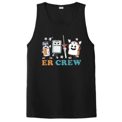 Retro Er Crew Emergency Room Funny Er Ed Nurse Tech Gift PosiCharge Competitor Tank