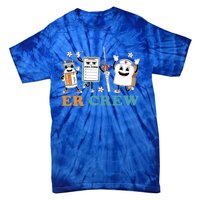 Retro Er Crew Emergency Room Funny Er Ed Nurse Tech Gift Tie-Dye T-Shirt