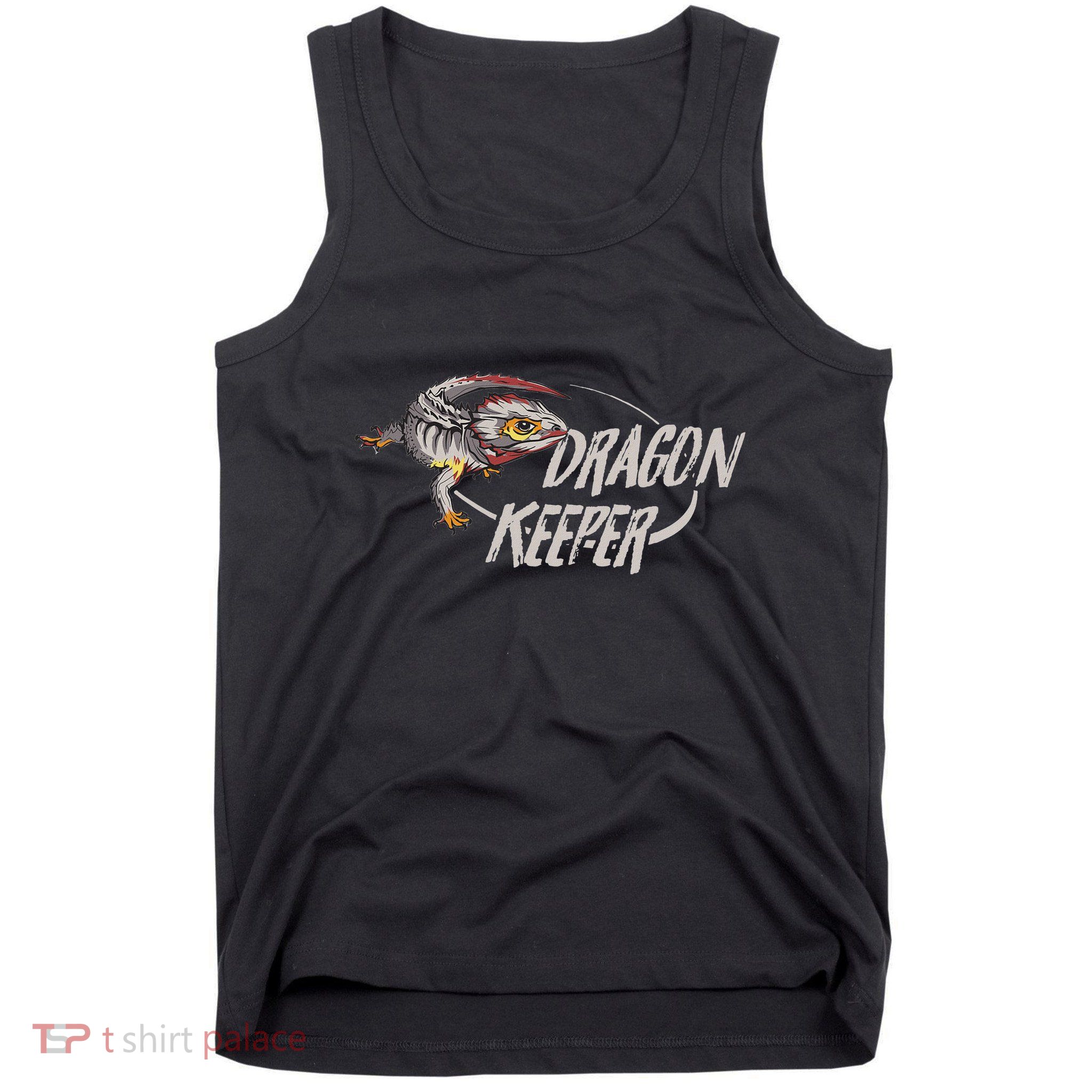 Red Eyed Crocodile Skink Dragon Keeper Tank Top