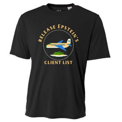 Release Epstein's Client List Cooling Performance Crew T-Shirt