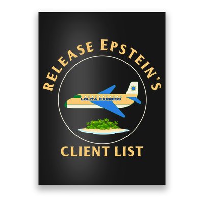 Release Epstein's Client List Poster