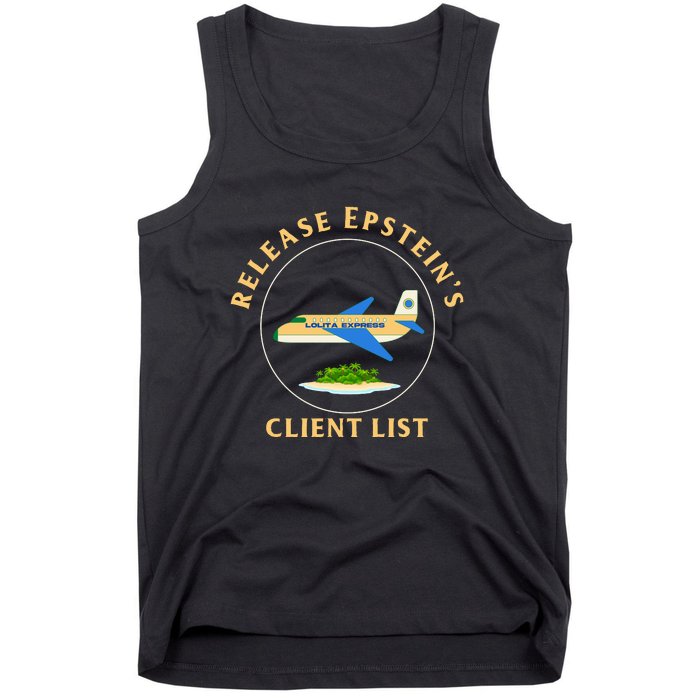 Release Epstein's Client List Tank Top