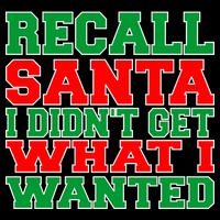 Recall Santa Zip Tote Bag