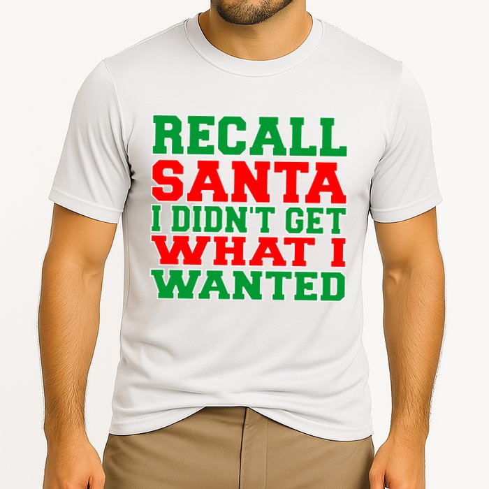 Recall Santa Cooling Performance Crew T-Shirt