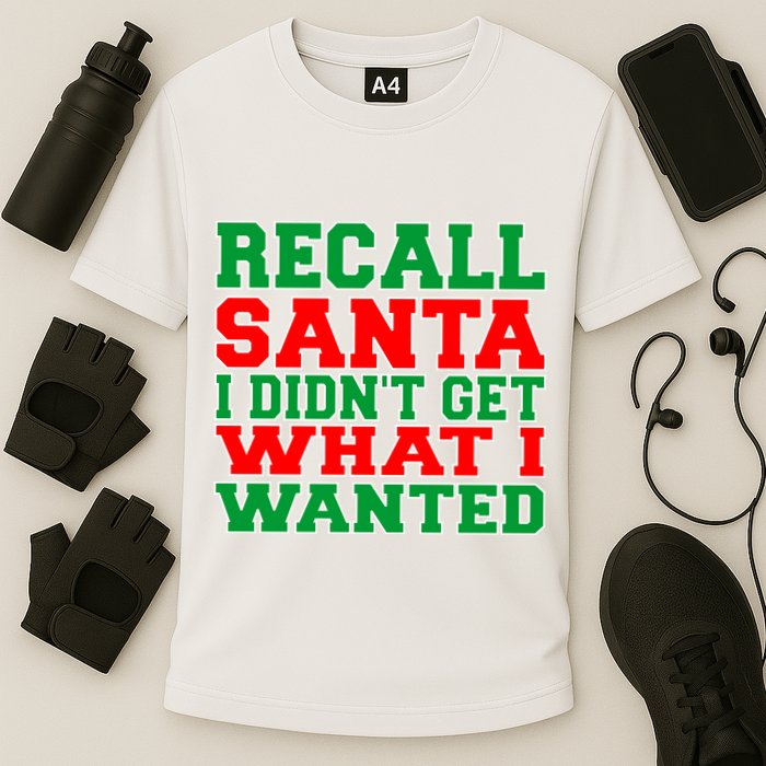 Recall Santa Cooling Performance Crew T-Shirt