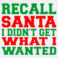 Recall Santa Cooling Performance Crew T-Shirt