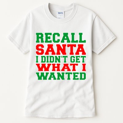 Recall Santa Tall T-Shirt