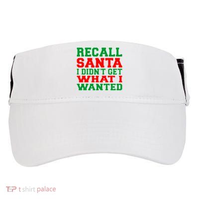 Recall Santa Adult Drive Performance Visor