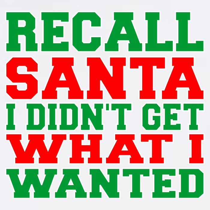Recall Santa Adult Drive Performance Visor