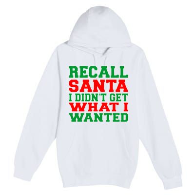 Recall Santa Premium Pullover Hoodie