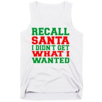 Recall Santa Tank Top