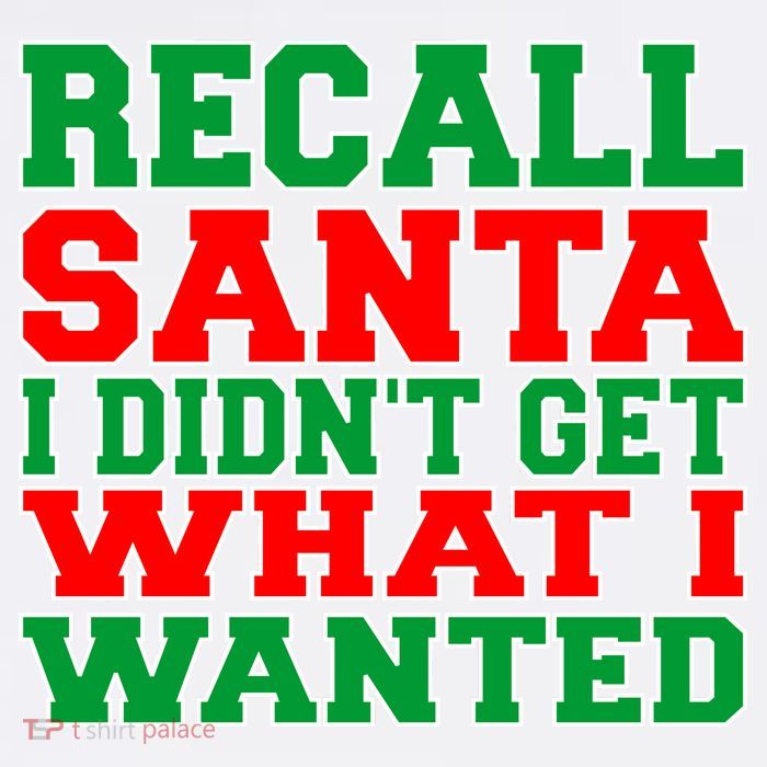 Recall Santa Wool Snapback Cap