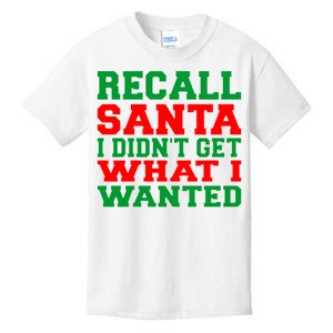 Recall Santa Kids T-Shirt