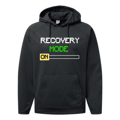 Recovery Mode On Performance Fleece Hoodie