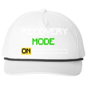 Recovery Mode On Snapback Five-Panel Rope Hat