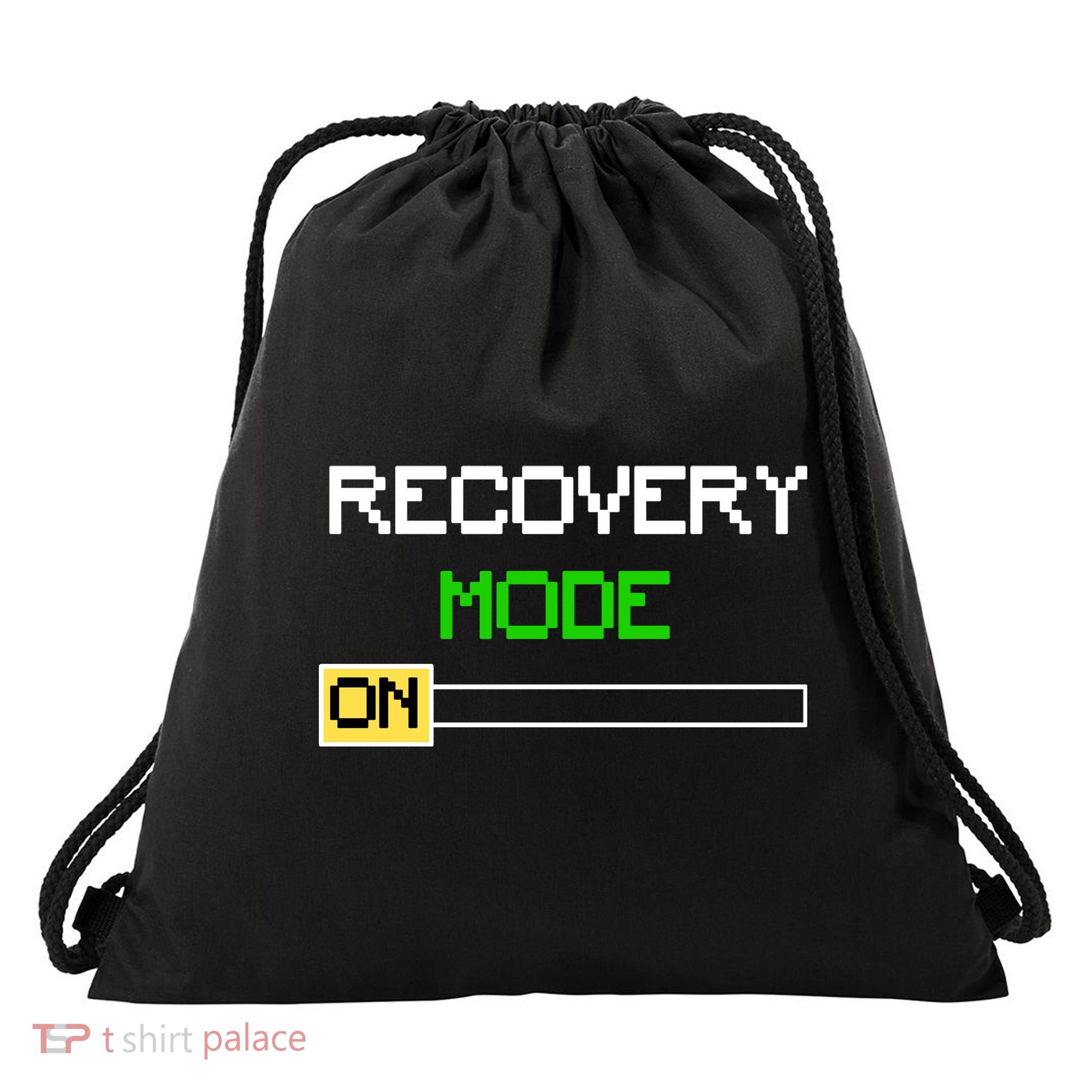 Recovery Mode On Drawstring Bag