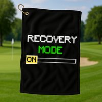 Recovery Mode On Golf Towel