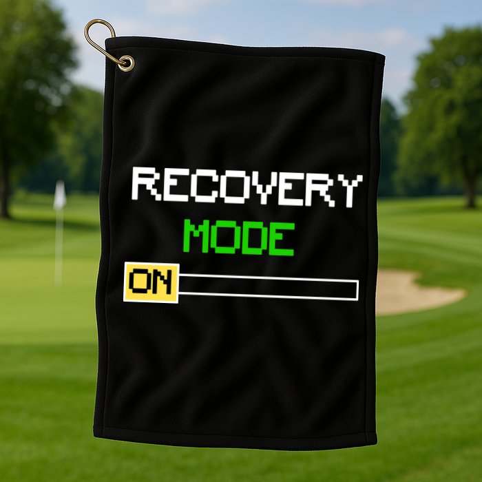 Recovery Mode On Golf Towel