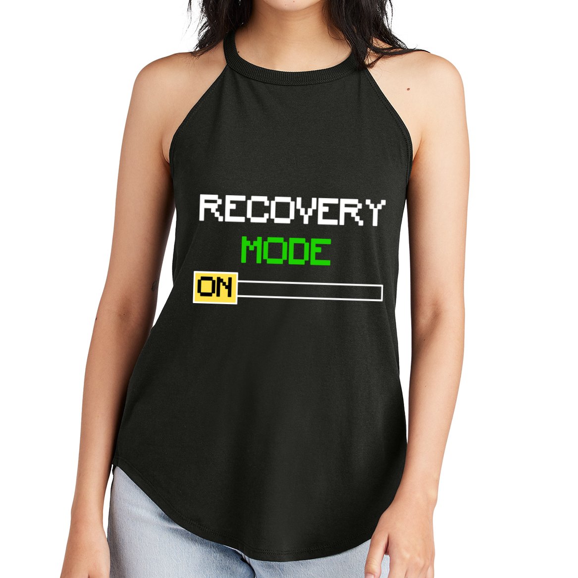 Recovery Mode On Women's Perfect Tri Rocker Tank