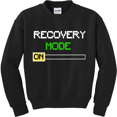 Recovery Mode On Kids Sweatshirt