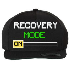 Recovery Mode On Wool Snapback Cap